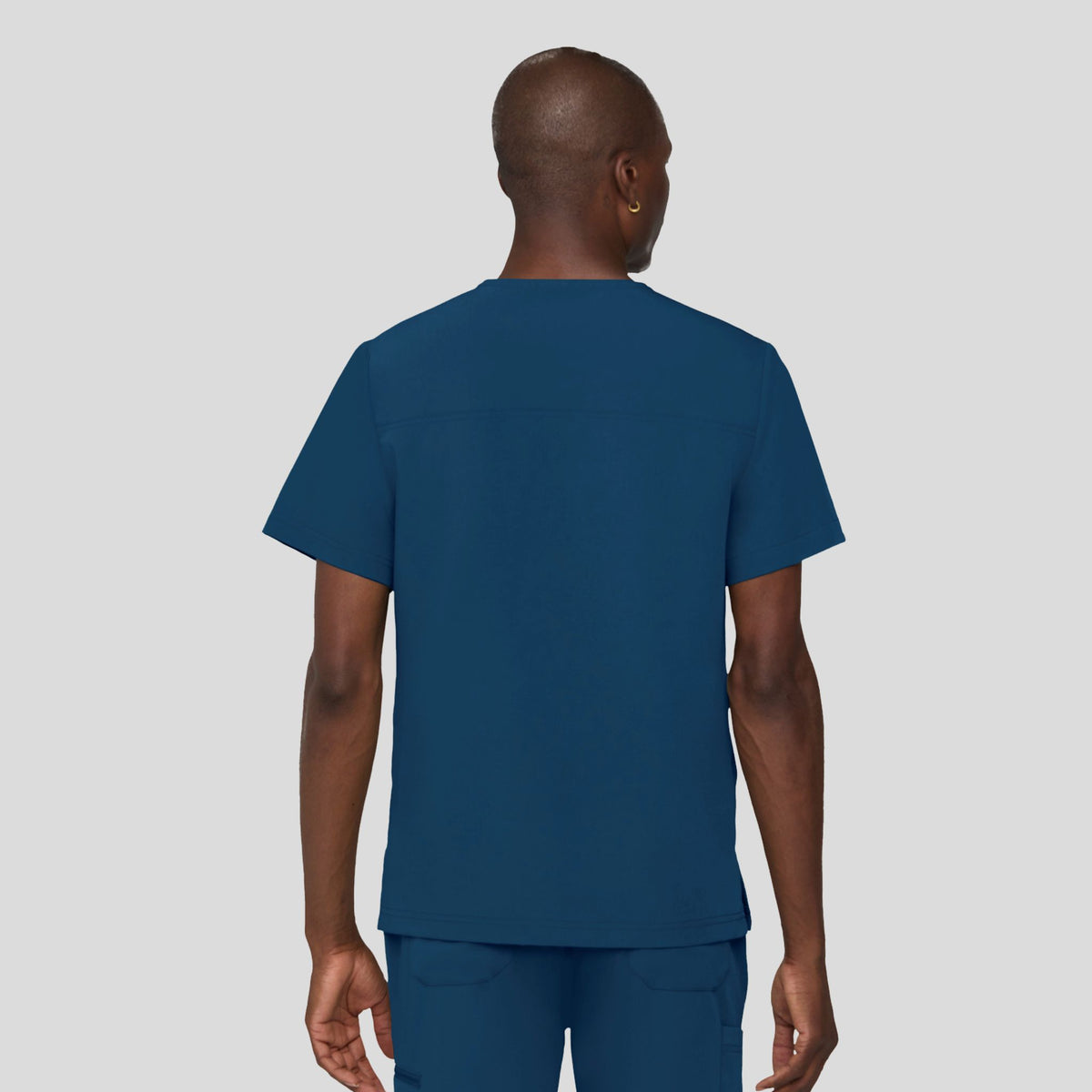 Tempo Men's 3 Pocket V-Neck Top | Caribbean